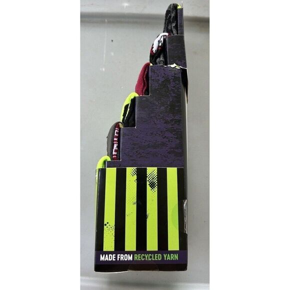 Beetlejuice the Movie  Socks 6 Pair CREW SOCKS Men Size 8-12 Bioworld - Picture 2 of 8